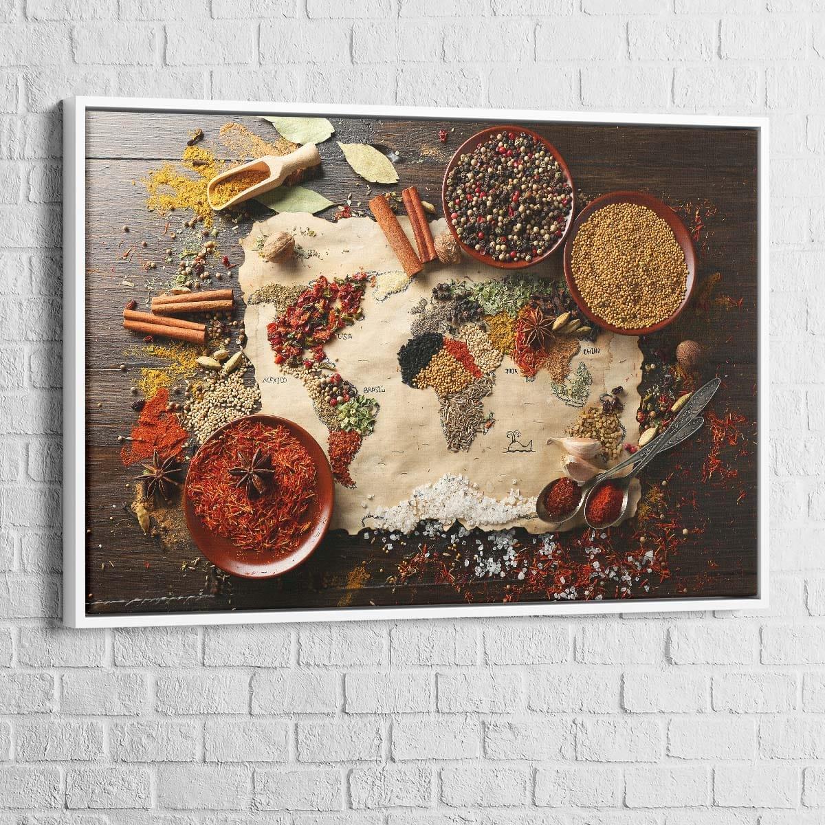 Tableau Cuisine | Carte du Monde | Profitez des Promos d