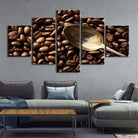 Tableau Cuisine Grains de Café - Montableaudeco