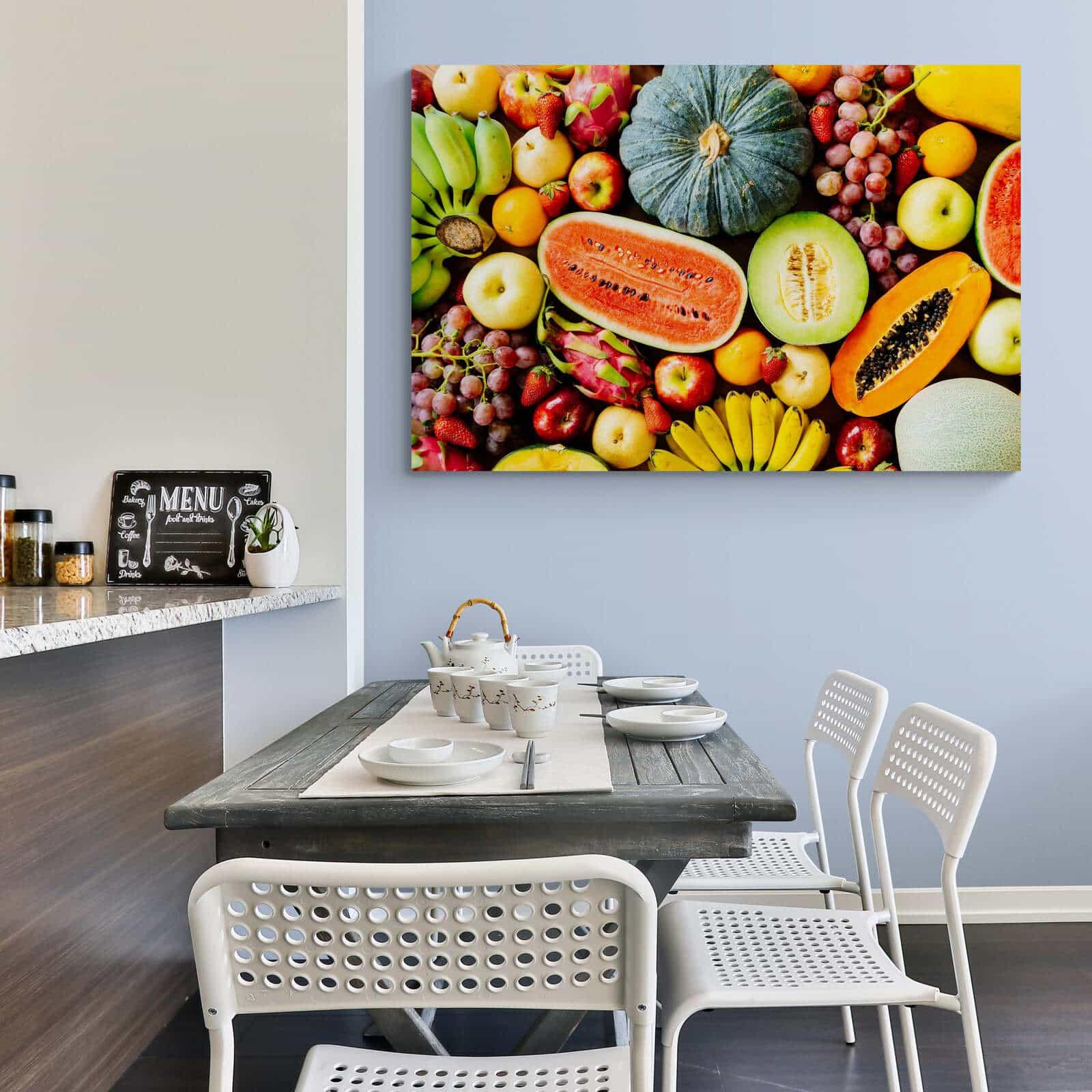 Tableau Cuisine Les Fruits - Montableaudeco