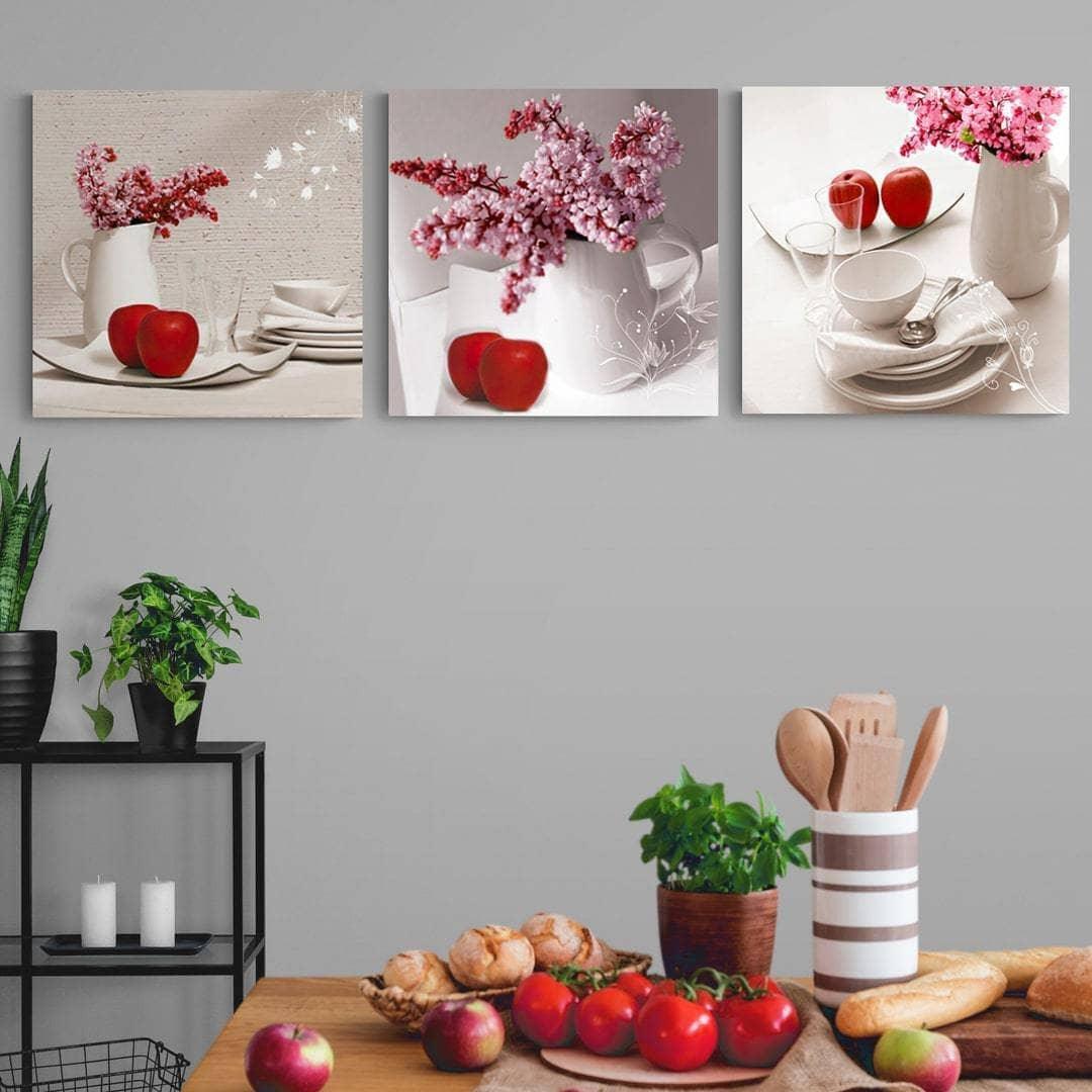 Tableau Cuisine Pomme Rouge - Montableaudeco