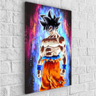 Tableau Dragon Ball Goku Painting - Montableaudeco