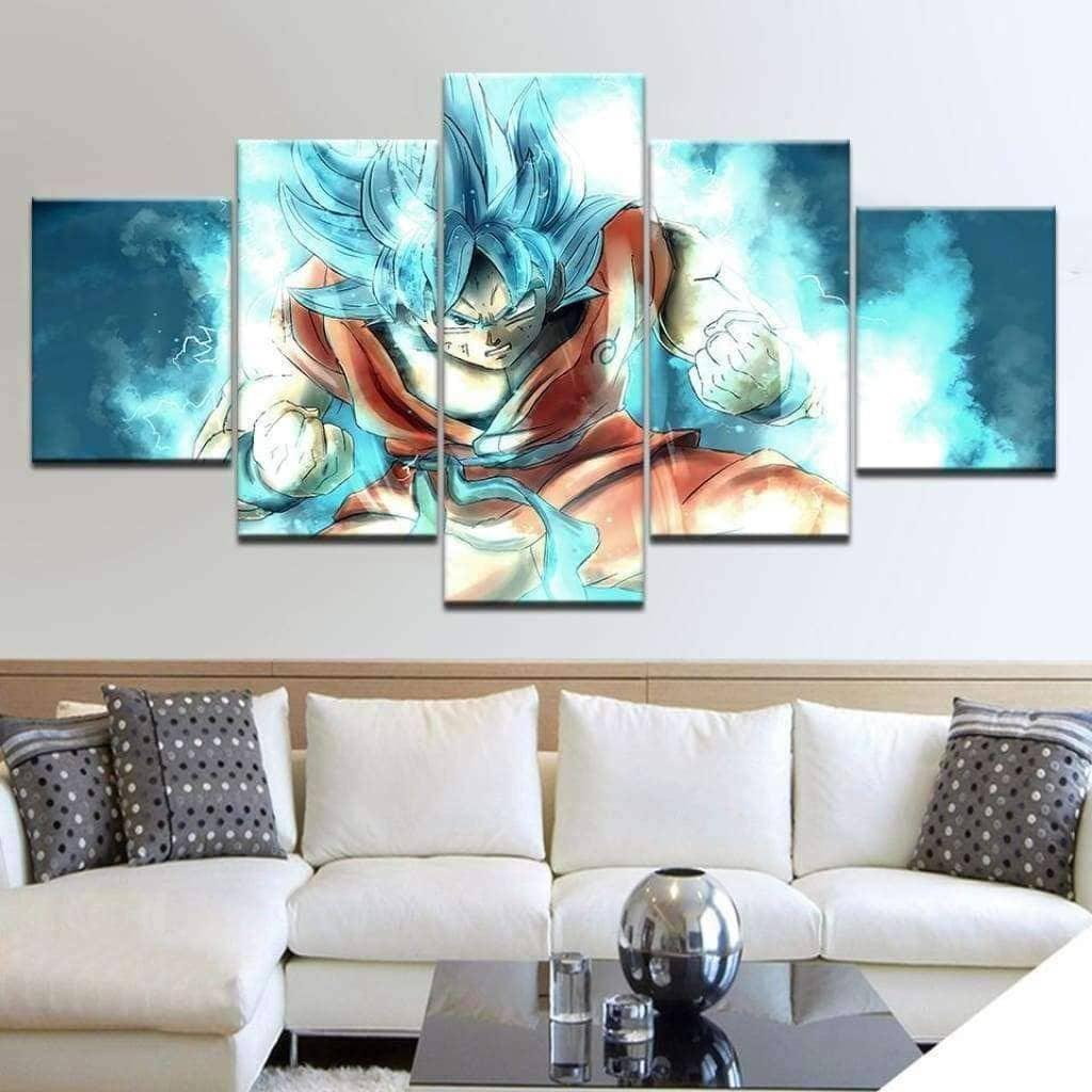 Tableau Dragon Ball La Fureur de Goku - Montableaudeco