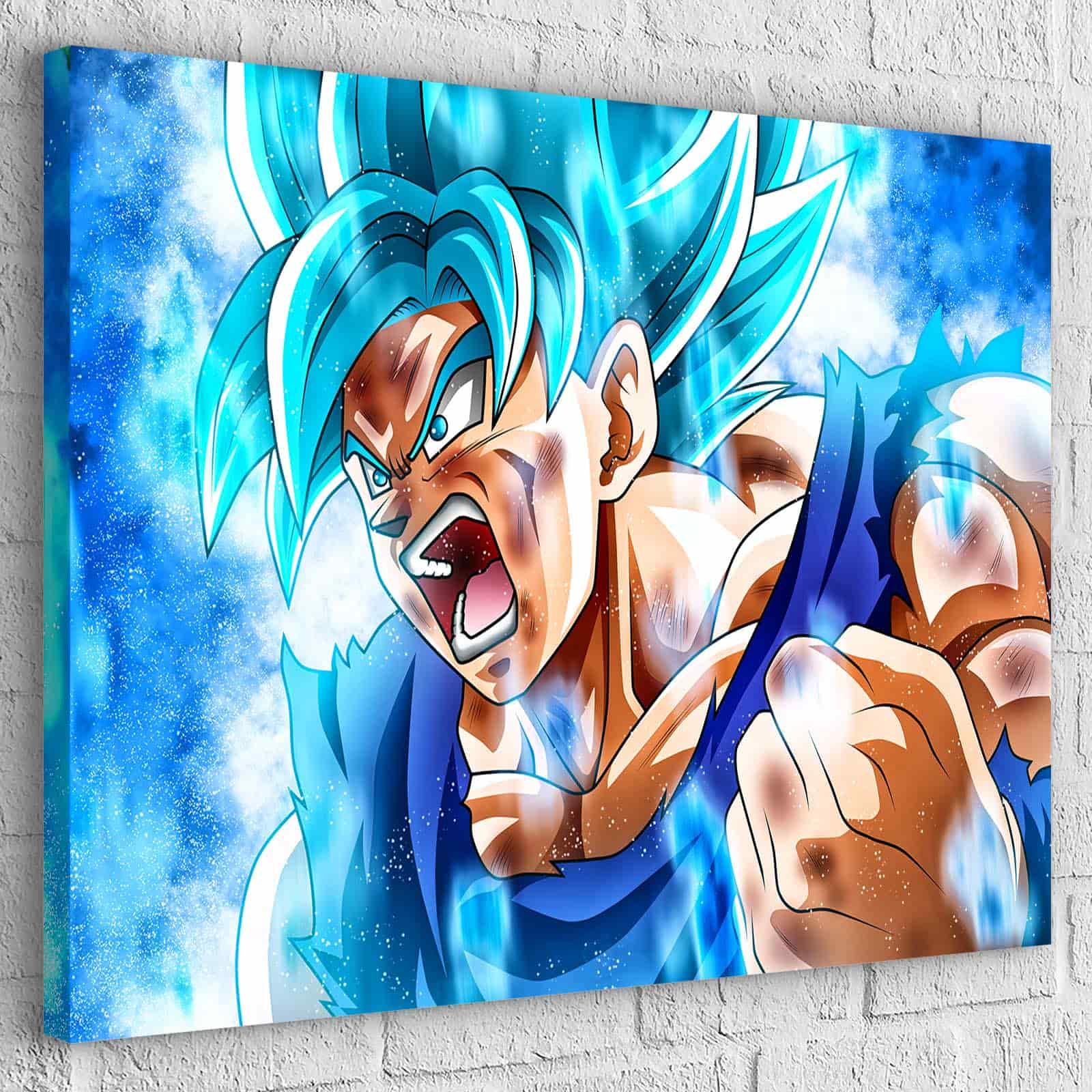 Tableau Dragon Ball La fureur de Goku - Montableaudeco