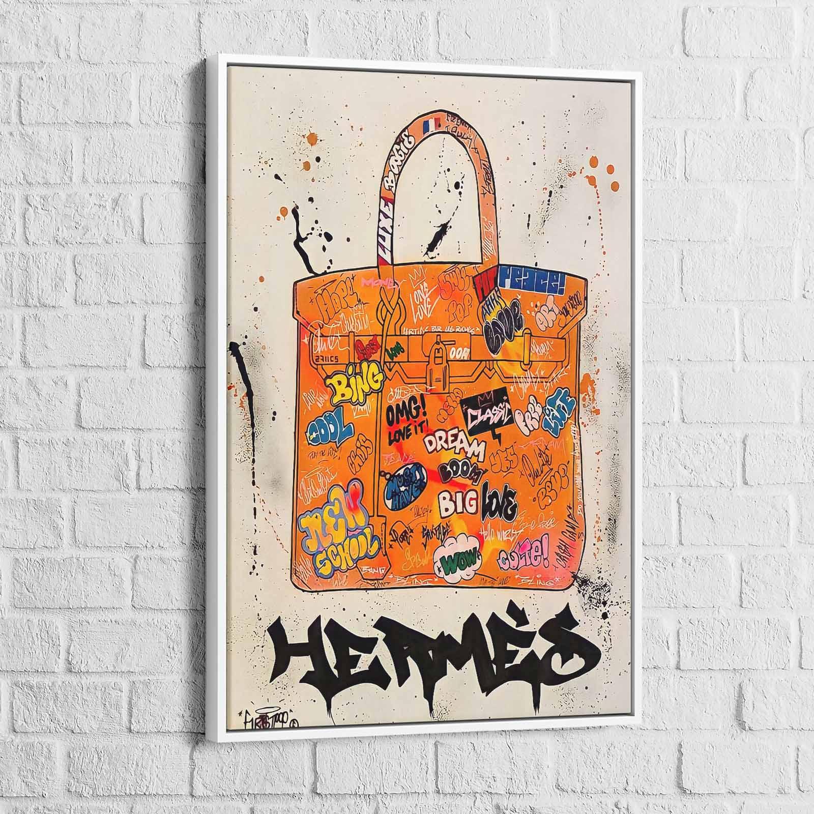 Tableau Fashion Hermès - Montableaudeco