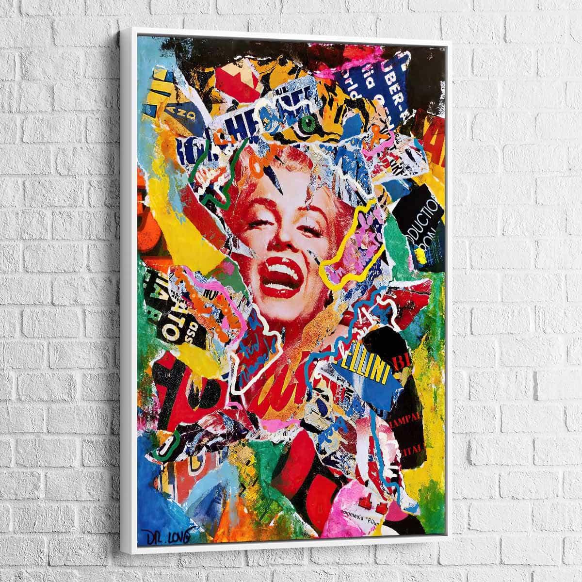 Tableau Fashion Marilyn Monroe Paper - Montableaudeco