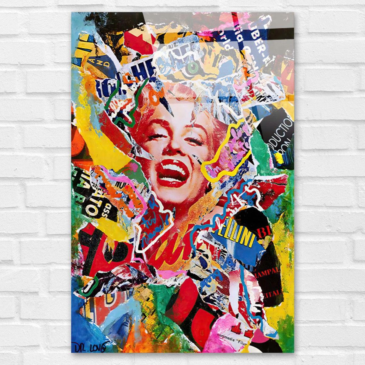 Tableau Fashion Marilyn Monroe Paper - Montableaudeco