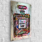 Tableau Fashion N°5 Chanel Graffiti - Montableaudeco