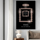 Tableau Fashion Parfum de Paris Diamant - Montableaudeco