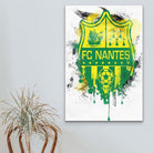 Tableau FC Nantes Graffiti - Montableaudeco