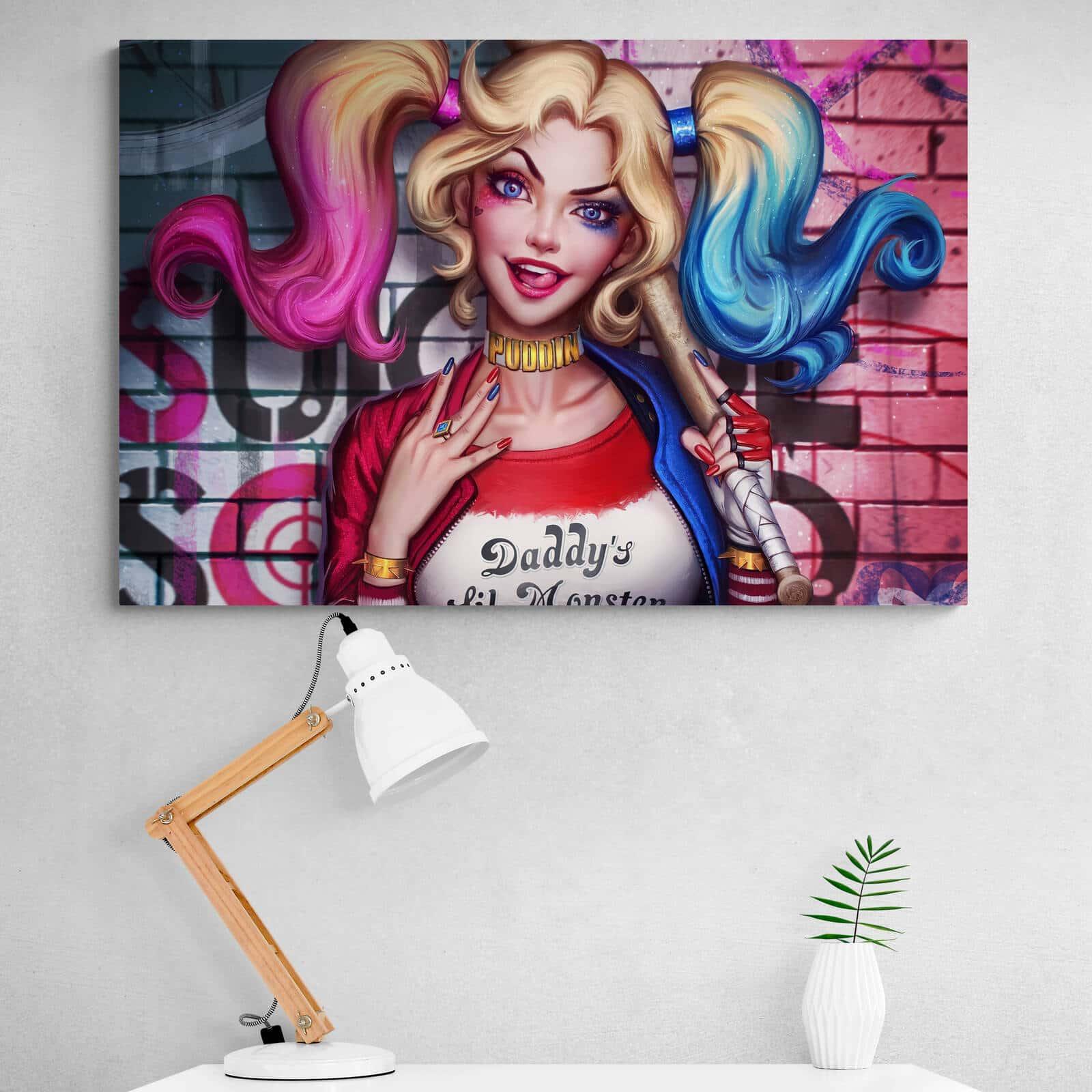 Tableau Harley Quinn - Montableaudeco