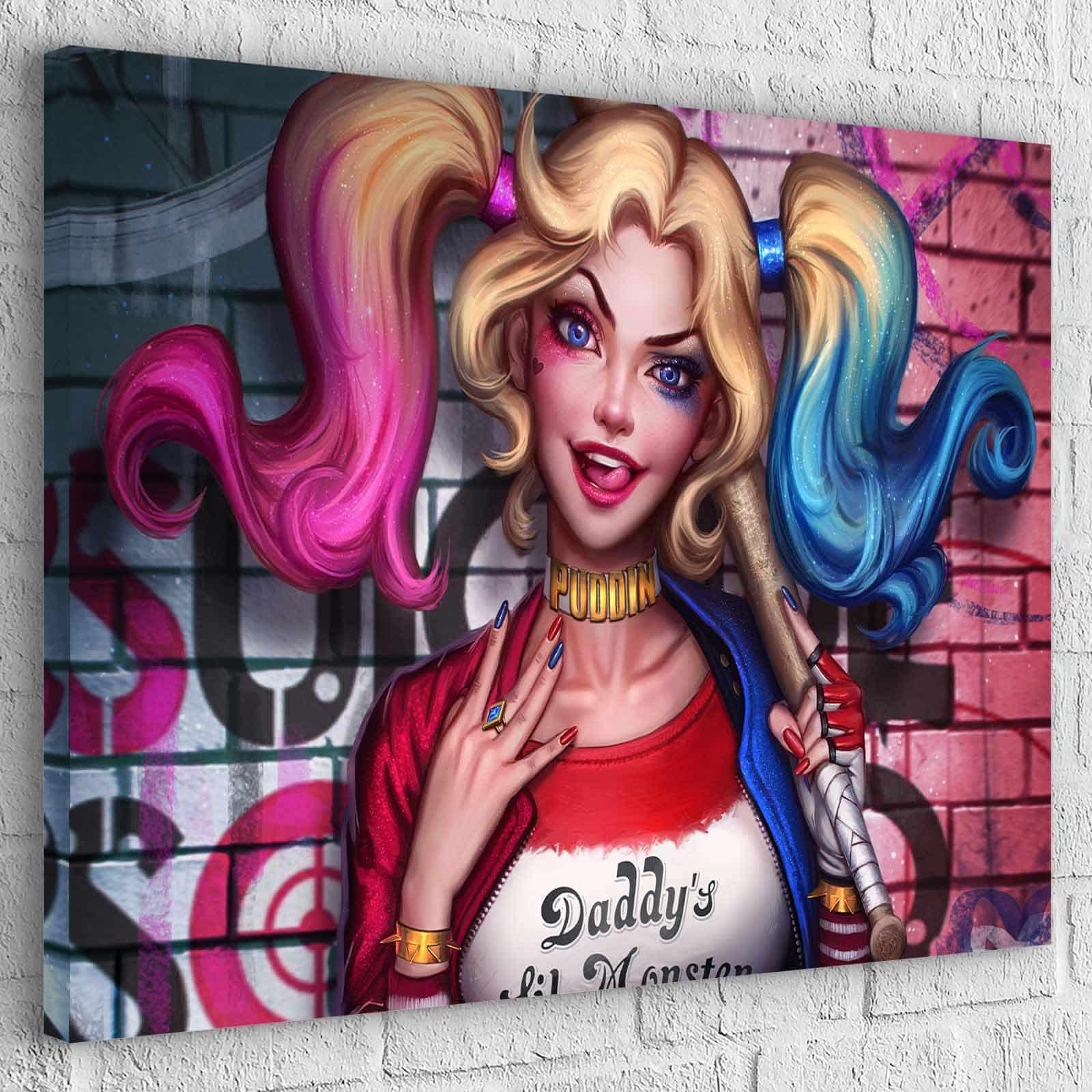 Tableau Harley Quinn - Montableaudeco