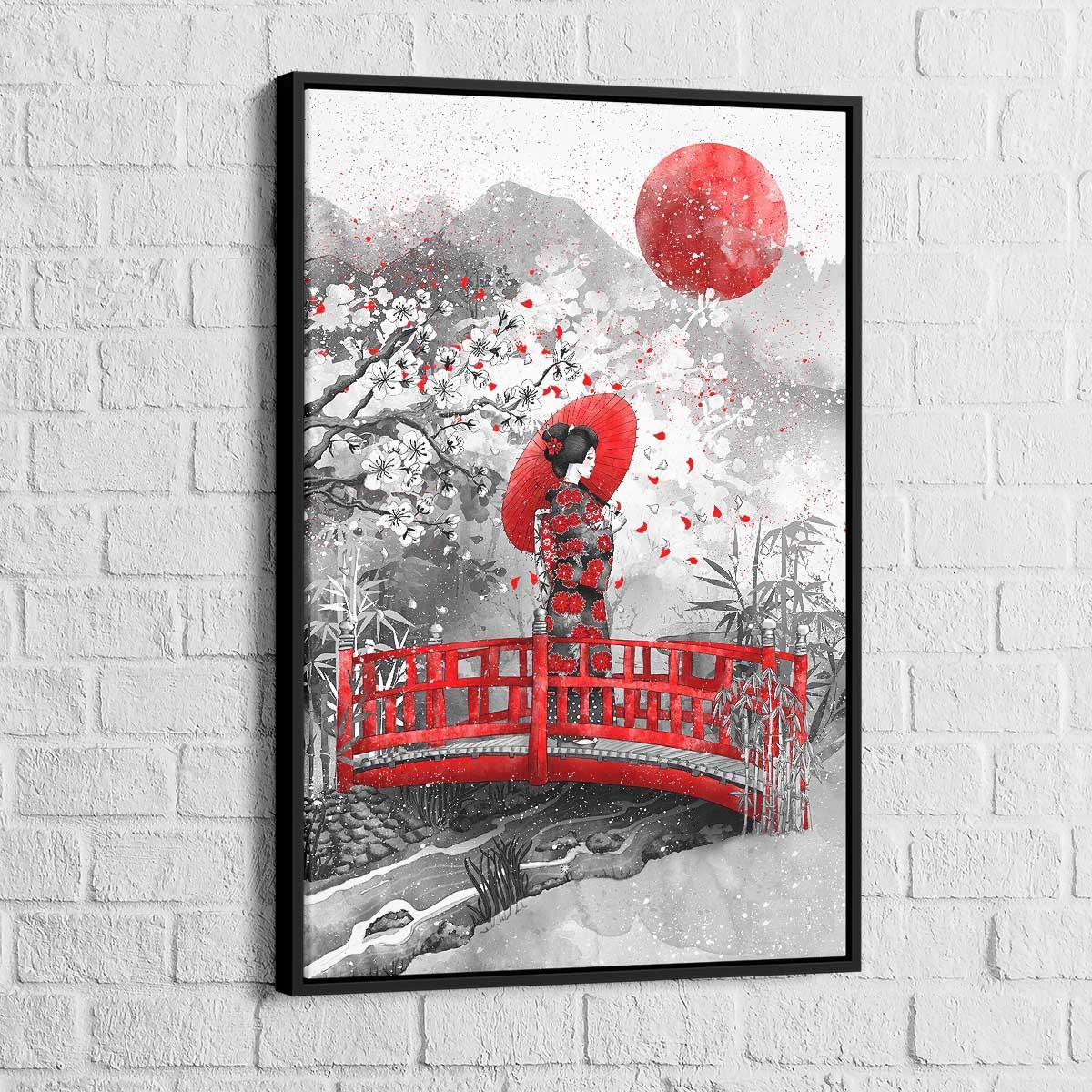 Tableau Japonais Geisha - Montableaudeco