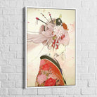 Tableau Japonais Jeune Geisha - Montableaudeco