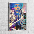 Tableau Jimi Hendrix Voodoo Child - Montableaudeco