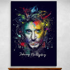 Tableau Johnny Hallyday Artwork - Montableaudeco