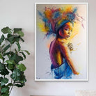 Tableau Jolie Femme Africaine - Montableaudeco