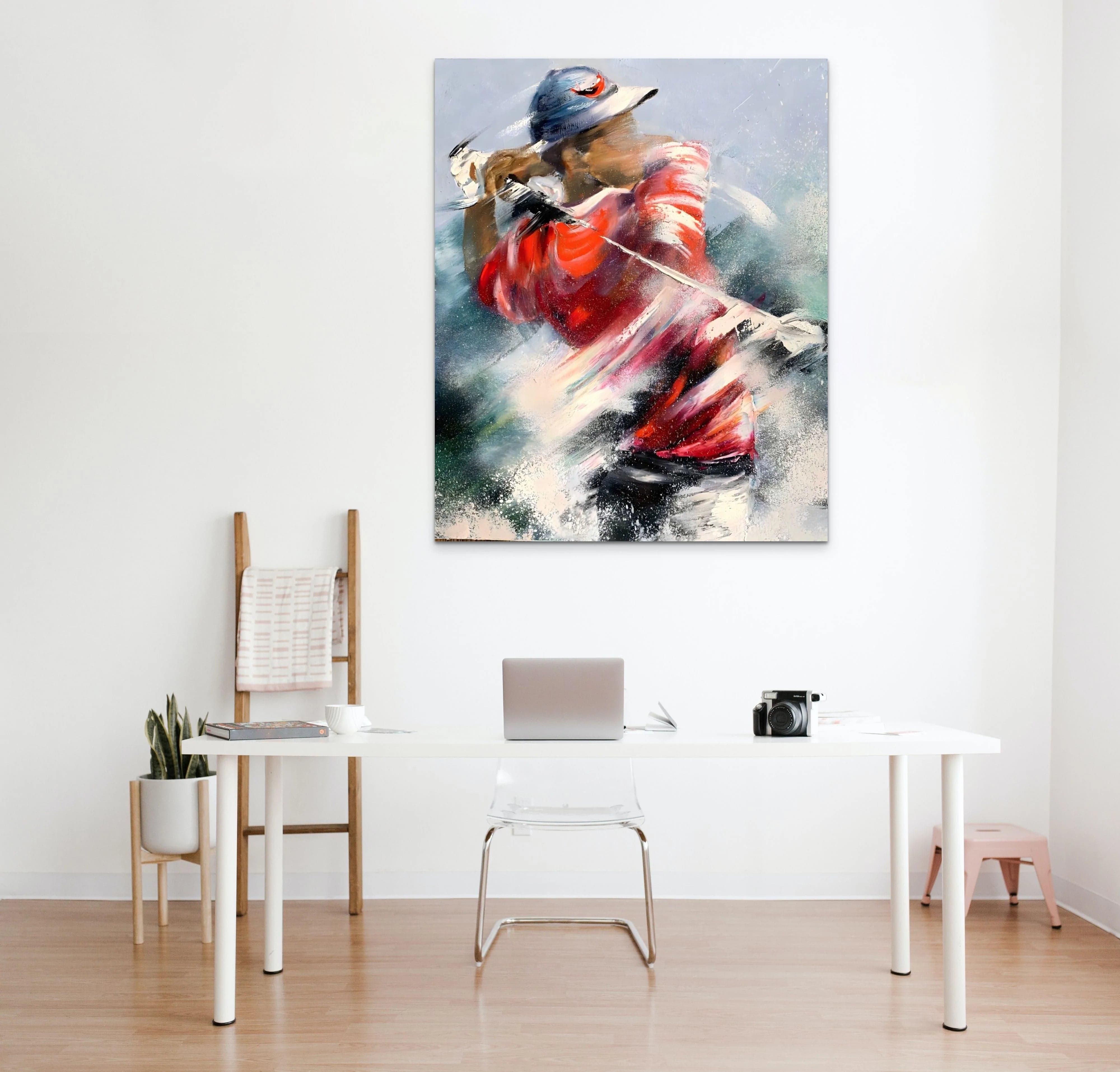 Tableau Le Golfeur - Montableaudeco