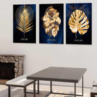 Tableau Les Feuilles en Or - Montableaudeco