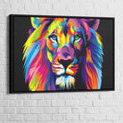 Tableau Lion Pop art - Montableaudeco