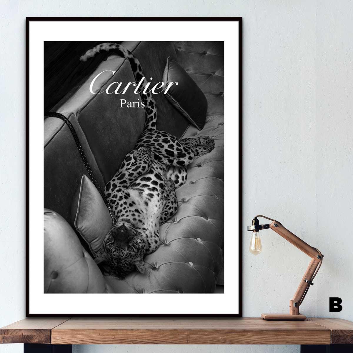 Tableau Luxe Noir et Blanc 5 pièces - Montableaudeco