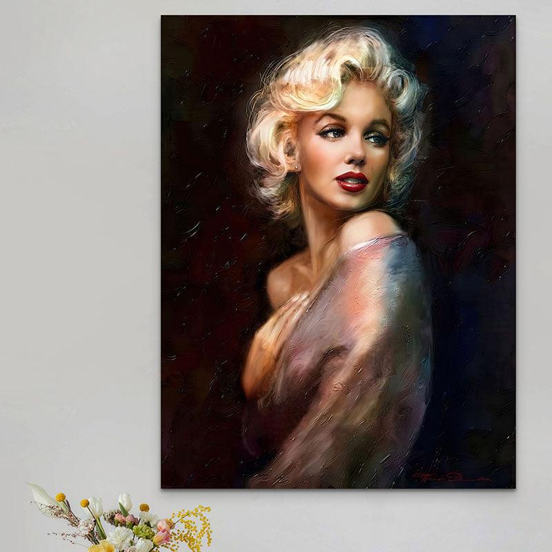 Tableau Marilyn Monroe Painting - Montableaudeco