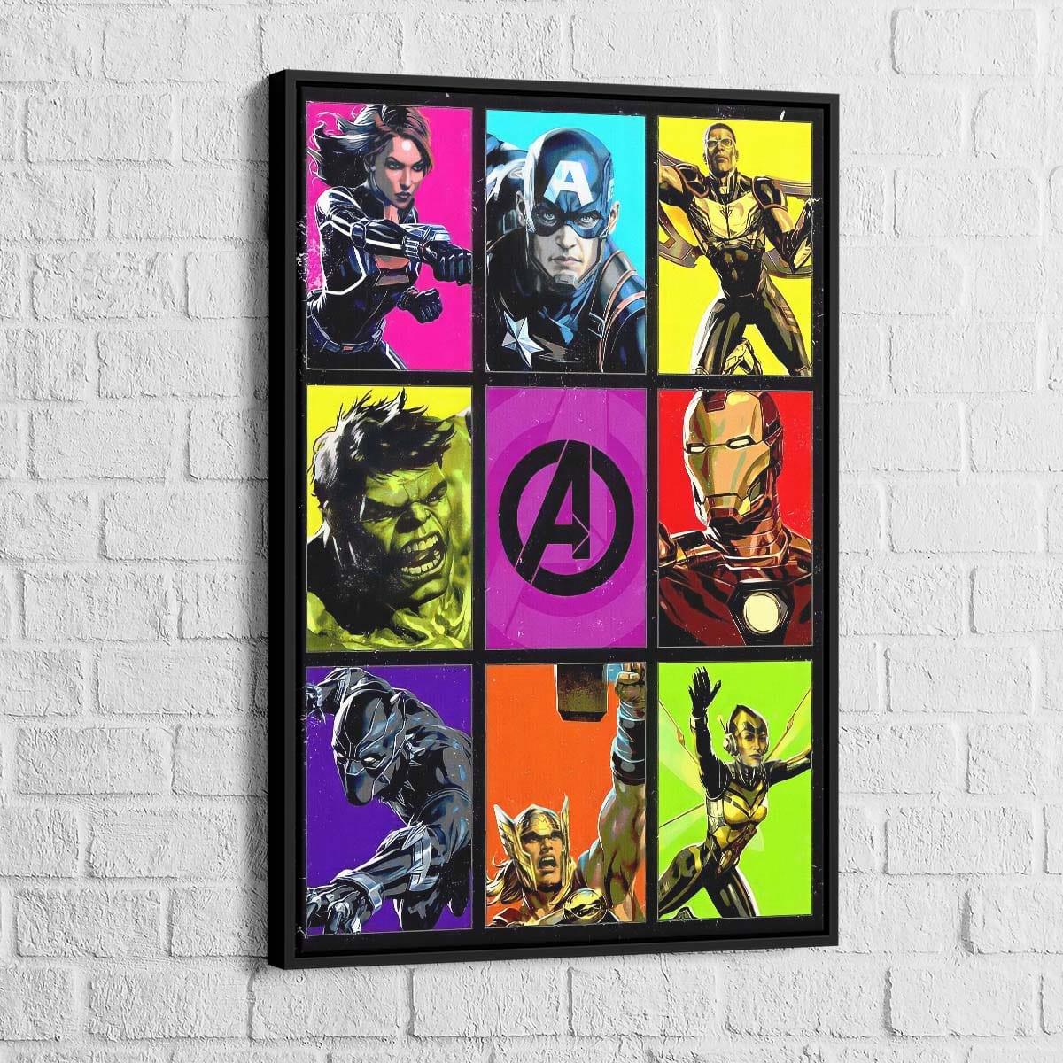 Tableau Marvel Avengers Mosaic - Montableaudeco