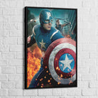 Tableau Marvel Captain America - Montableaudeco