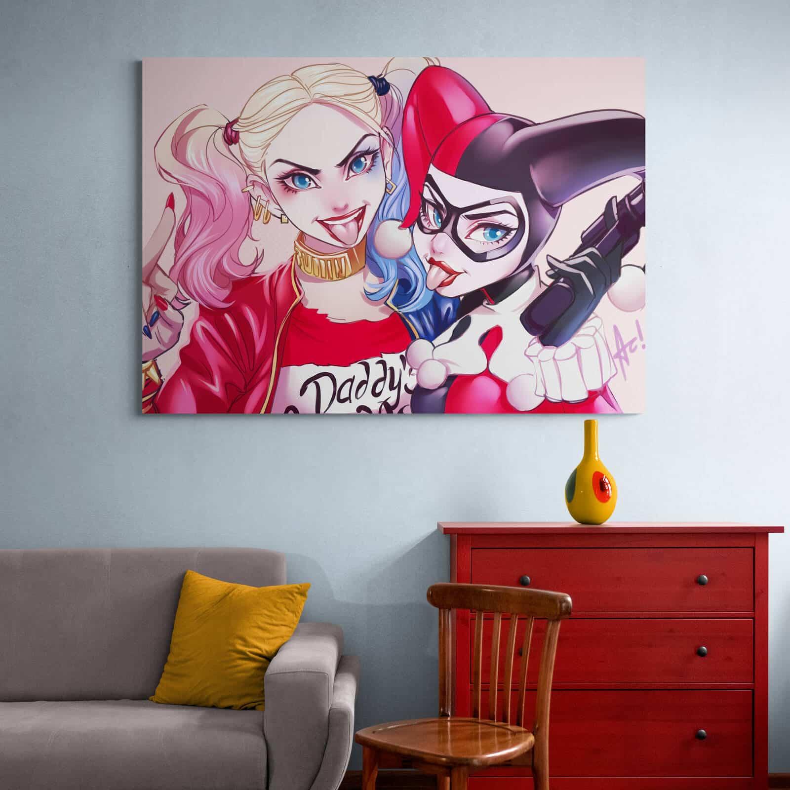 Tableau Marvel DC Comics Harley Quinn - Montableaudeco