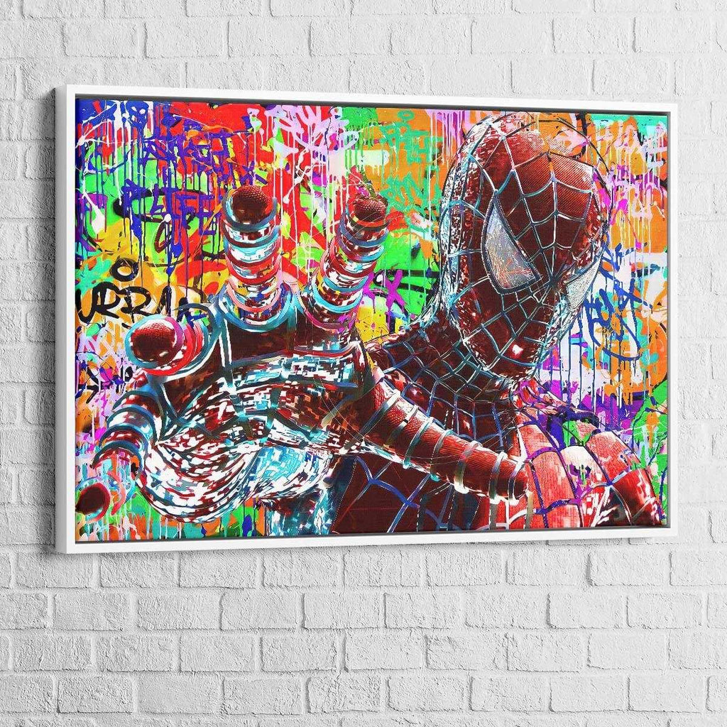 Tableau Marvel Spiderman Tag - Montableaudeco