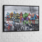 Tableau Marvel Super Héros No Job - Montableaudeco