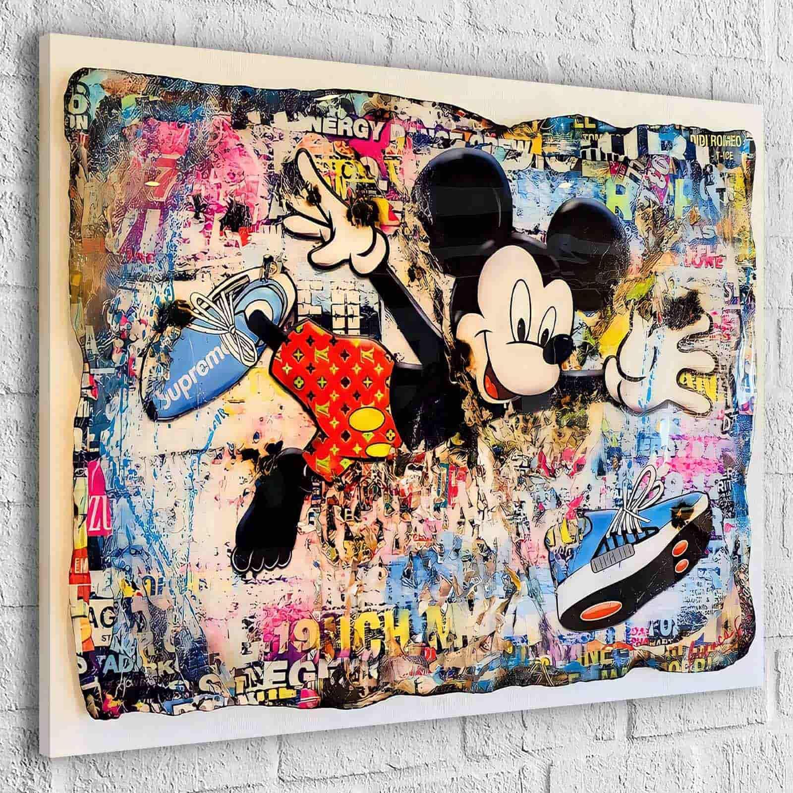 Tableau Mickey Graff Supreme - Montableaudeco