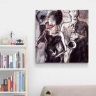 Tableau Moderne La boite de Jazz - Montableaudeco