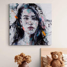 Tableau Moderne Portrait de Femme - Montableaudeco