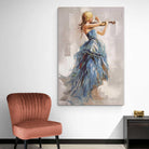 Tableau Moderne La Violoniste - Montableaudeco