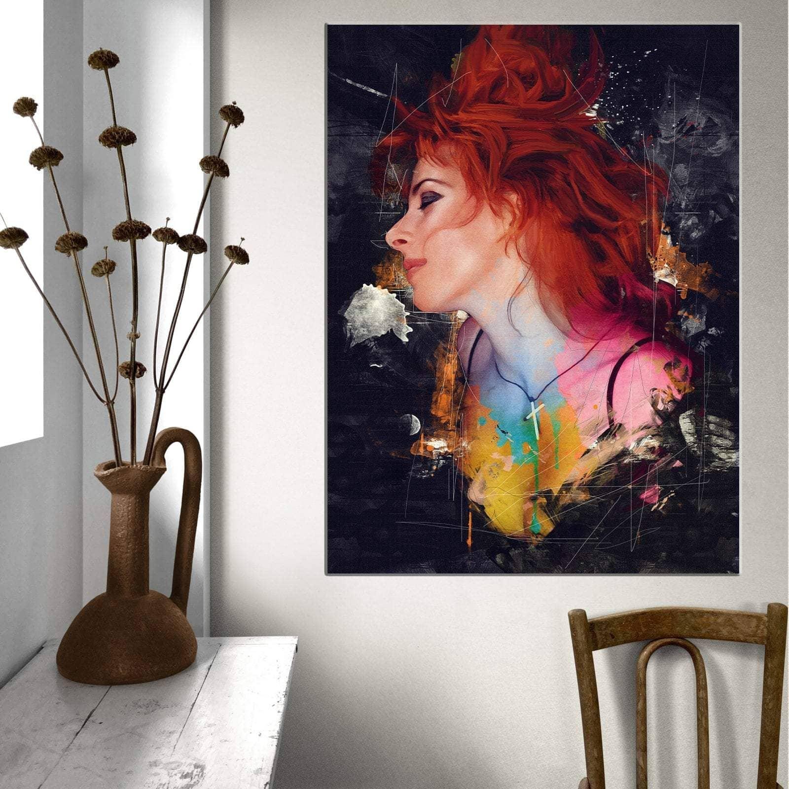 Tableau Mylène Farmer J'ai rêvé qu'on pouvait s'aimer - Montableaudeco