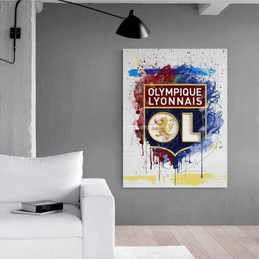 Tableau Olympique Lyonnais - Montableaudeco