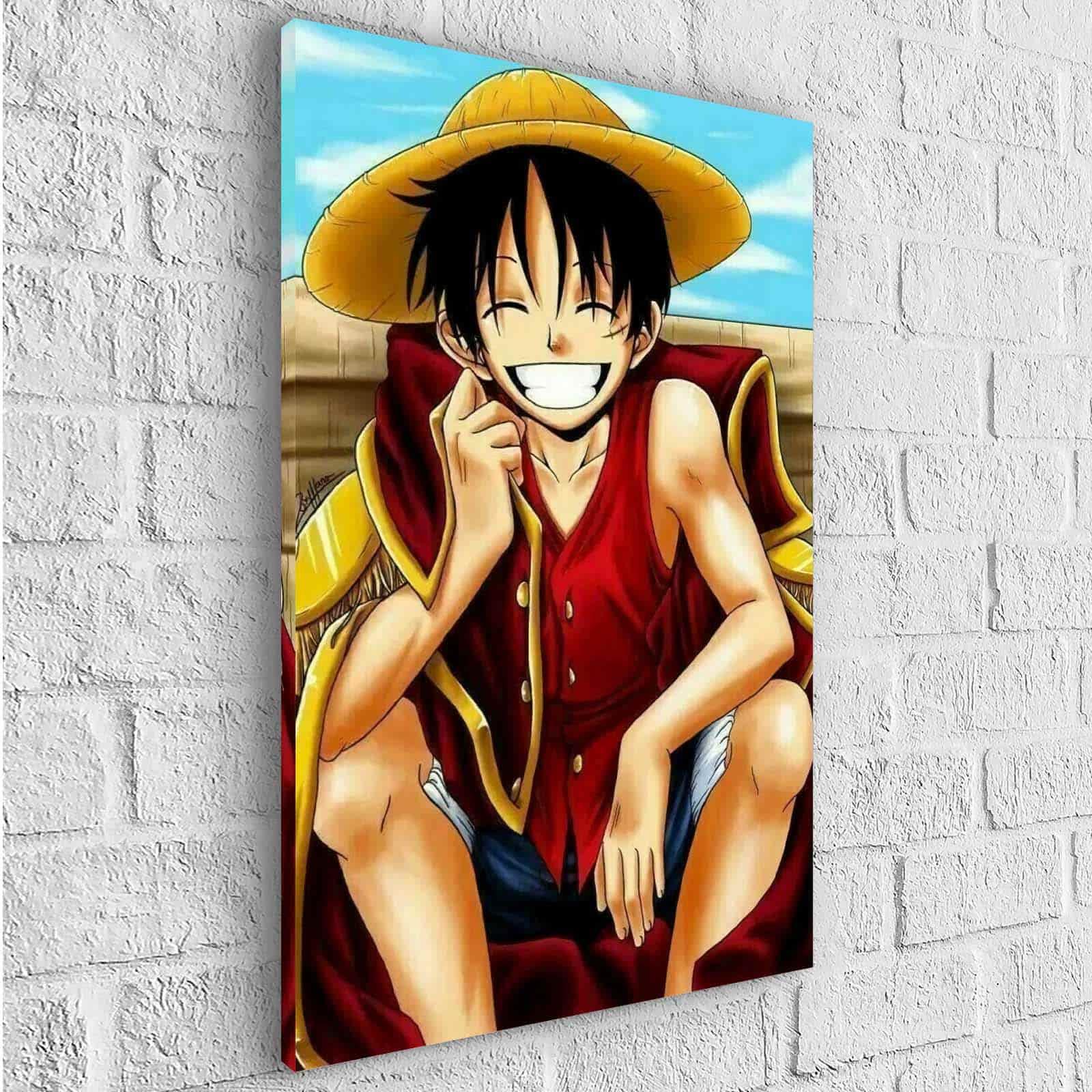 Tableau One Piece Le Sourire de Luffy - Montableaudeco