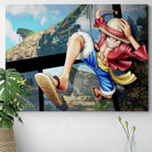 Tableau One Piece Luffy Power - Montableaudeco