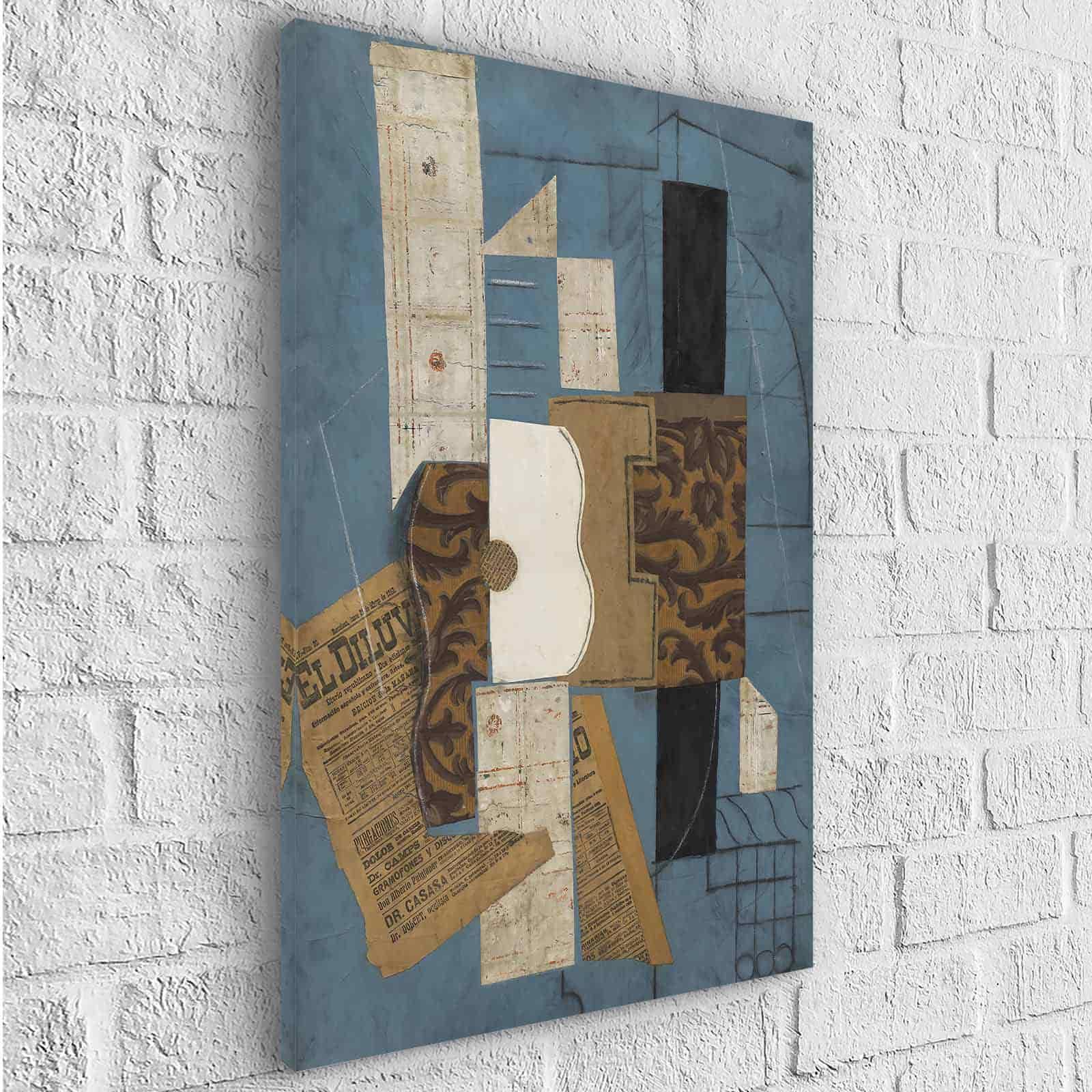 Tableau Pablo Picasso Collection Guitare 1913 - Montableaudeco