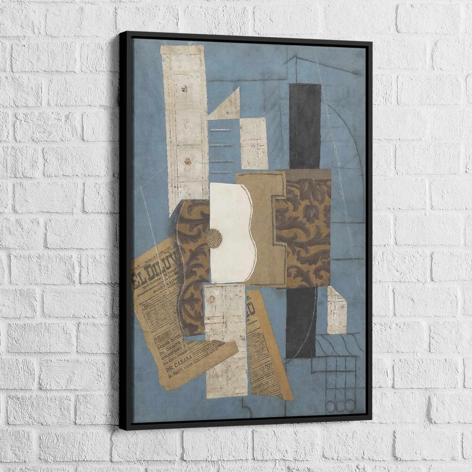 Tableau Pablo Picasso Collection Guitare 1913 - Montableaudeco