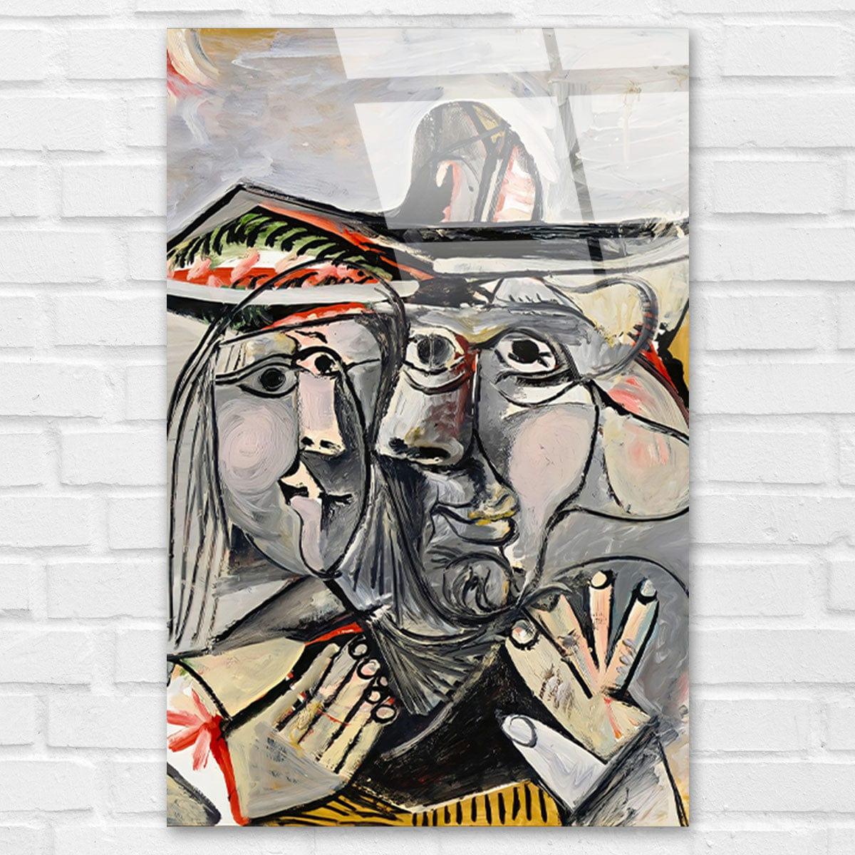 Tableau Pablo Picasso Homme et femme - Montableaudeco