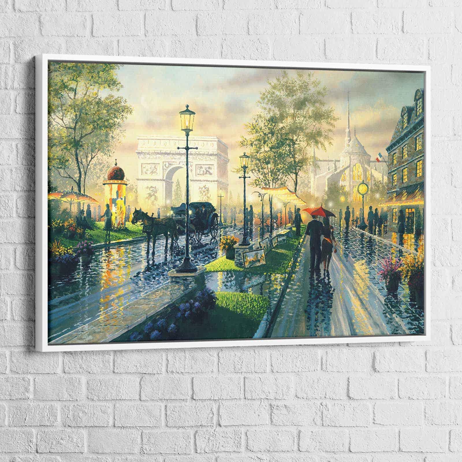 Tableau Paris La Promenade - Montableaudeco