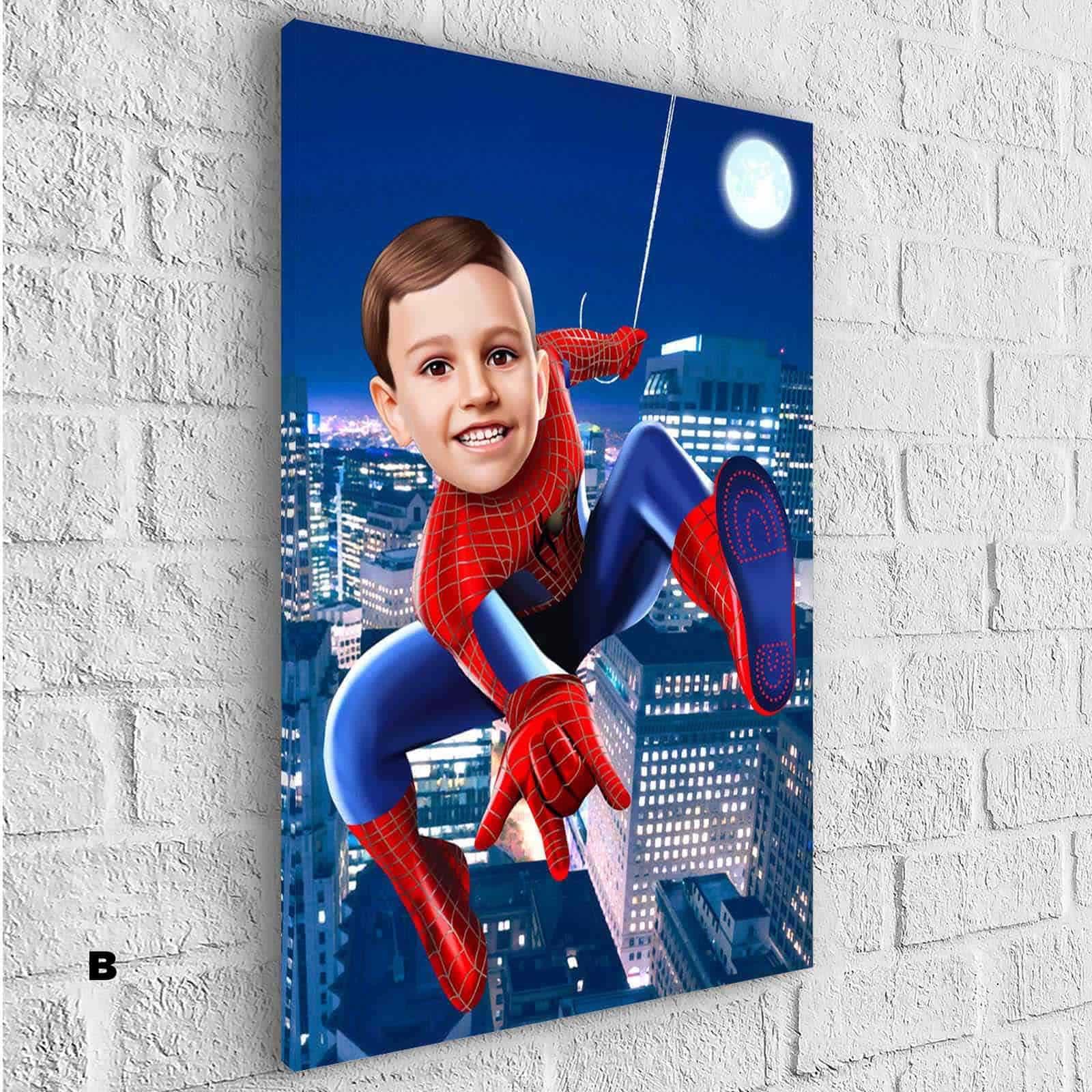 Tableau Personnalisable Spiderman 2 - Montableaudeco