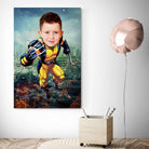 Tableau Personnalisable Super Héros Wolverine - Montableaudeco