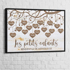 Tableau Personnalisé Prénoms Petits Enfants - Montableaudeco