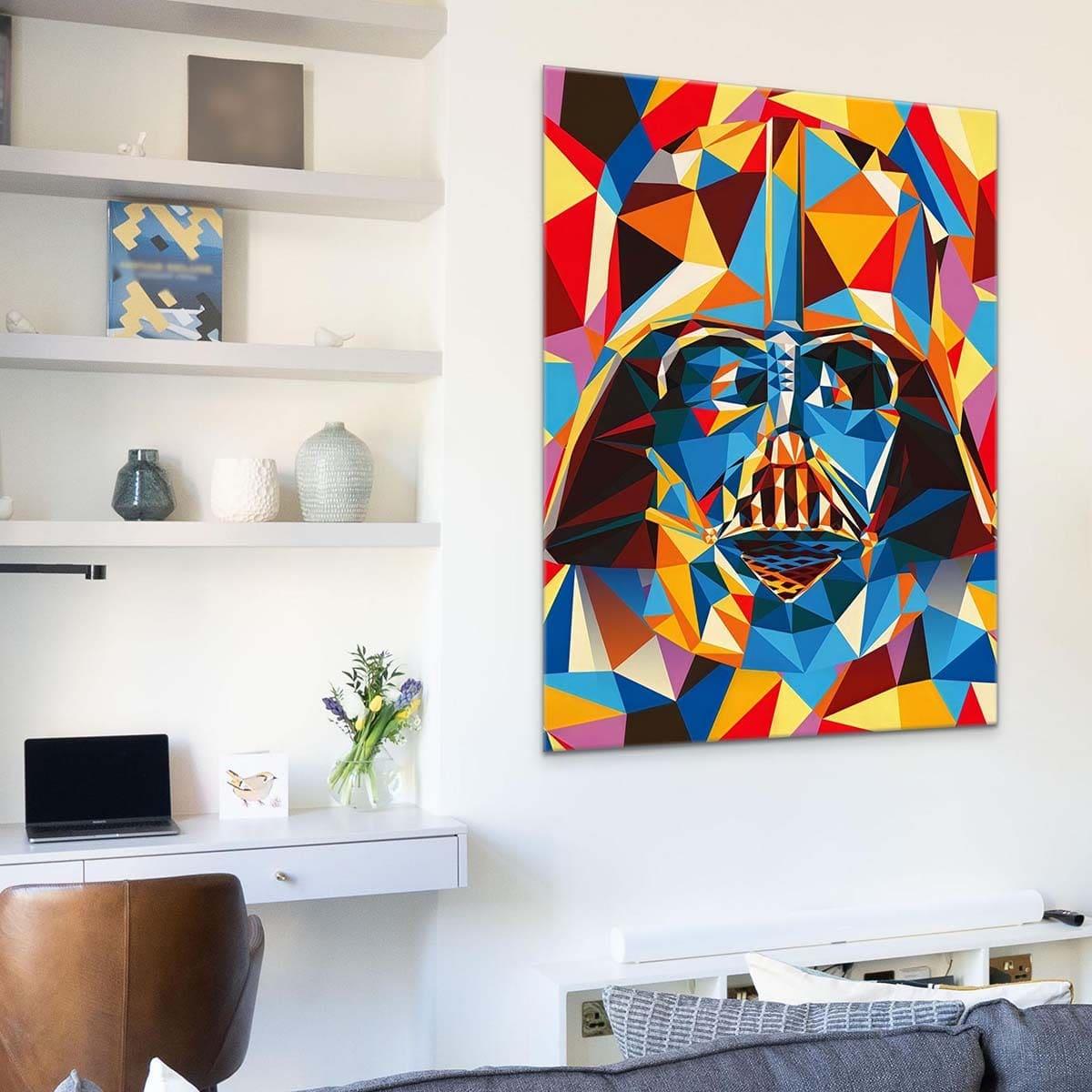 Tableau Pop Art Dark Vador - Montableaudeco