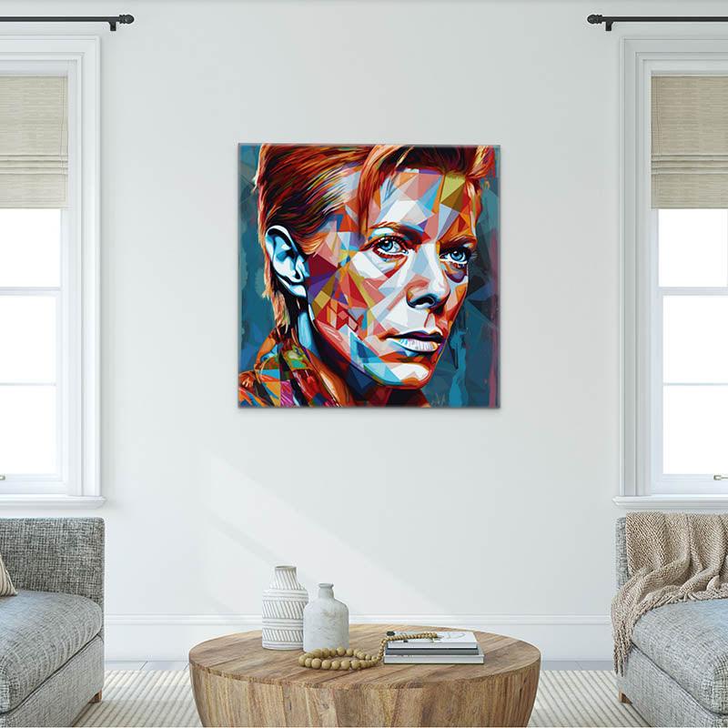 Tableau Pop Art David Bowie - Montableaudeco