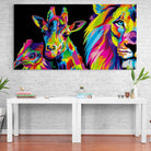 Tableau Pop Art Les Animaux - Montableaudeco