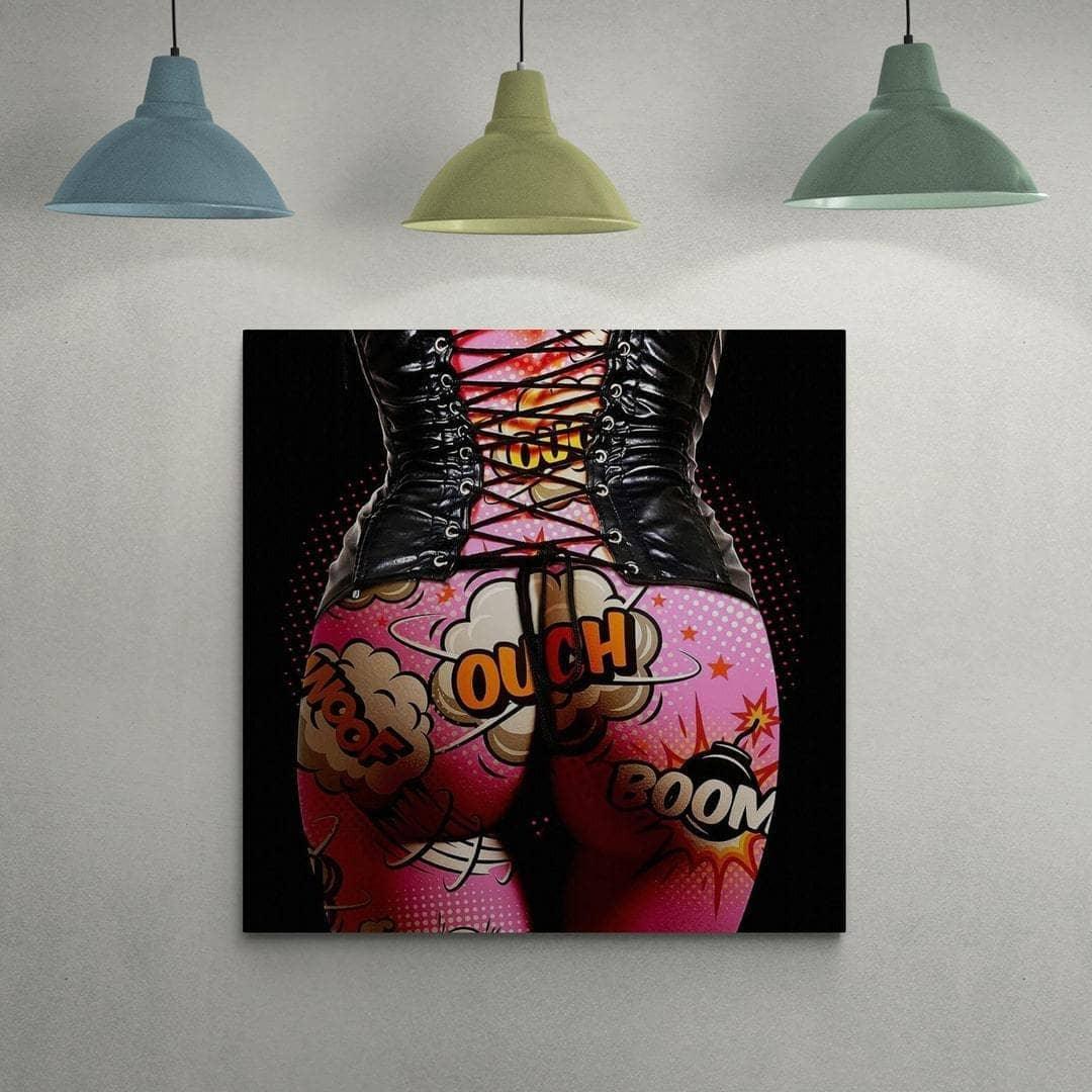 Tableau Pop Art Sexy Tatoo 3 pièces - Montableaudeco