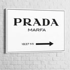 Tableau Prada Marfa - Montableaudeco